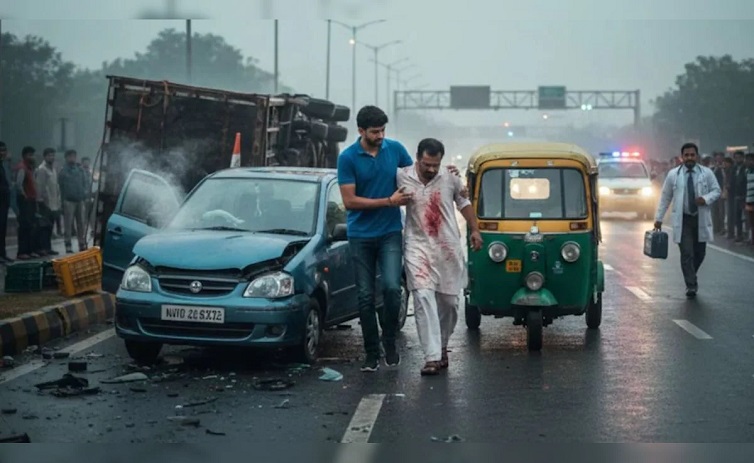 सड़क हादसे में घायलों की मदद करने वालों को मिलेगा सम्मान, यूपी में 27 राहवीरों को पुरस्कृत करने की तैयारी
