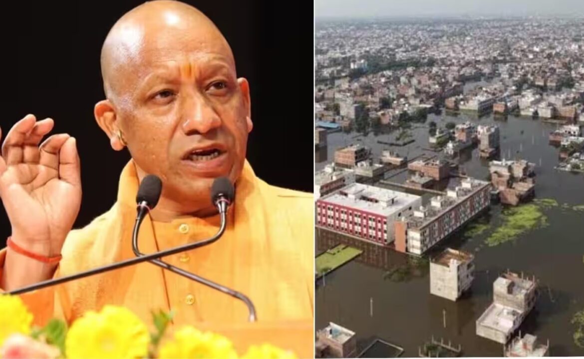 यूपी में बाढ़ के खतरे से बचाव के लिए व्यापक इंतजाम, भूमि और आबादी को मिला संरक्षण